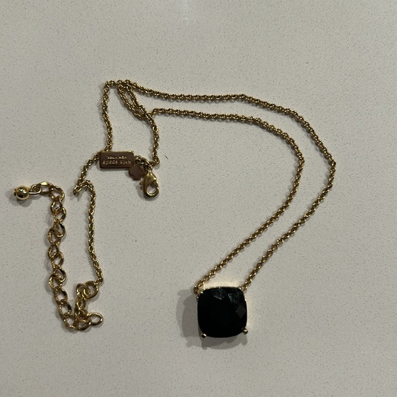 Kate Spade Black Stone Necklace - Picture 3 of 3